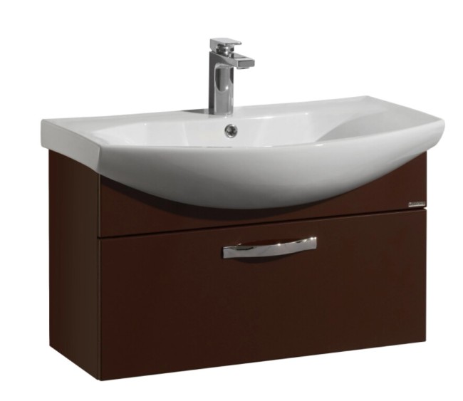 Тумба под раковину Aquaton Ария 80 (1A141701AA430) темно-коричневый