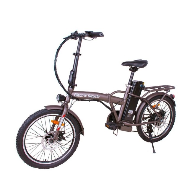 Электровелосипед Hiper Engine BF200 20 Brown Metallic