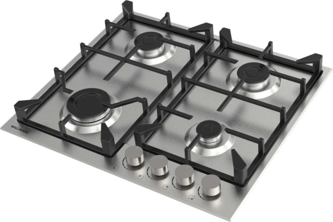 Встраиваемая газовая варочная панель Willmark WGH-4601SS Встраиваемая газовая варочная панель Willmark WGH-4601SS