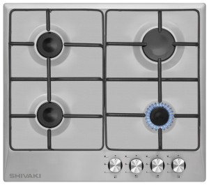 Встраиваемая газовая варочная панель Shivaki SHV60M404 Встраиваемая газовая варочная панель Shivaki SHV60M404