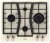 Встраиваемая газовая варочная панель Gorenje GW 65 CLI