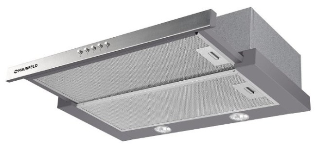 Встраиваемая вытяжка Maunfeld VSH 50 inox