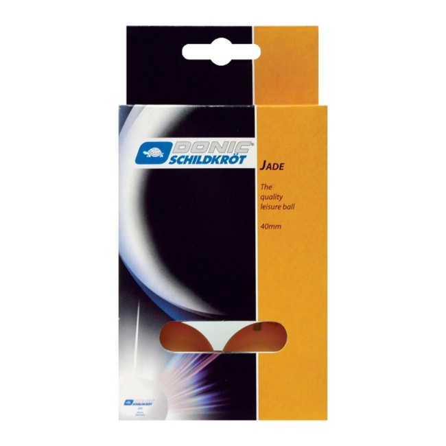 Мячи для настольного тенниса Donic Jade оранжевый (6 штук)