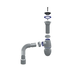 Сифон для мойки Unicorn В120