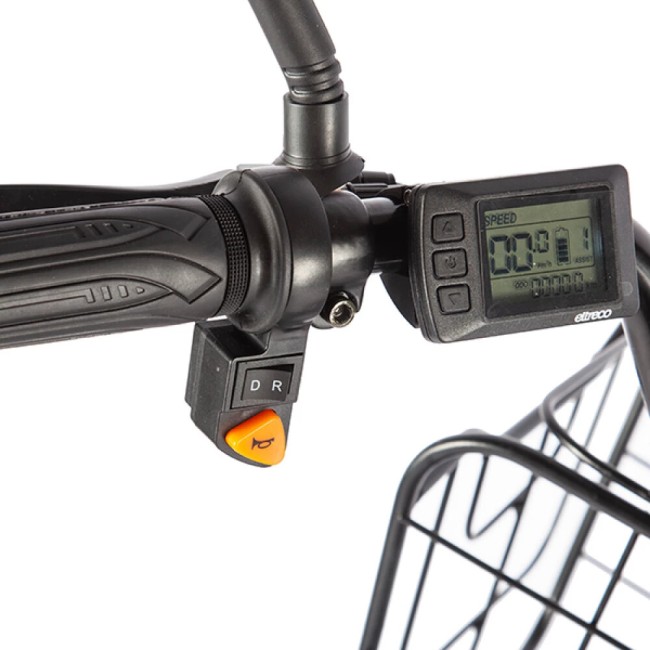 Трицикл Green City e-ALFA Trike серебристый 2762 Трицикл Green City e-ALFA Trike серебристый 2762