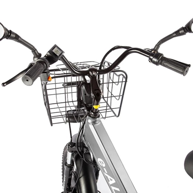 Трицикл Green City e-ALFA Trike серебристый 2762 Трицикл Green City e-ALFA Trike серебристый 2762