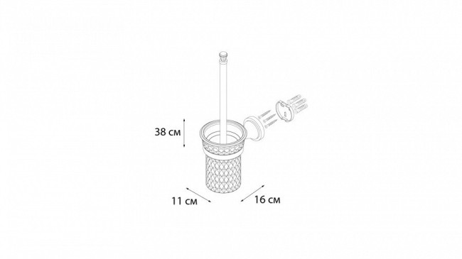 Ершик Sofita Crystal (SF-35013)