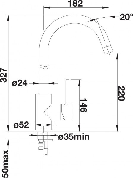 Кухонный комплект Blanco RIONA 45 Silgranit кофе (521401) + смеситель MIDA кофе (524208) 521401M2 Кухонный комплект Blanco RIONA 45 Silgranit кофе (521401) + смеситель MIDA кофе (524208) 521401M2
