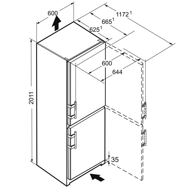 Холодильник Liebherr CN 3915