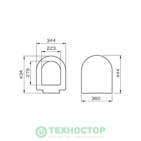 Сиденье для унитаза Vitra Сиденье с микролифтом