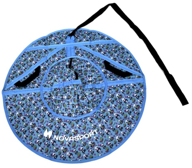 Тюбинг NovaSport CH030.090 голубой/панды (без камеры) Тюбинг NovaSport CH030.090 голубой/панды (без камеры)