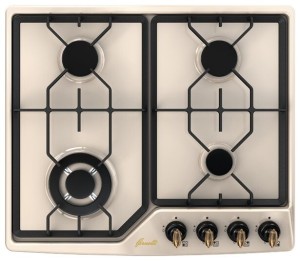 Встраиваемая газовая варочная панель Fornelli PGA 60 Grazia Ivory