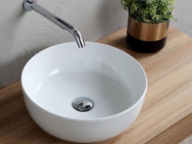 Раковина накладная Scarabeo GLAM (1807) White Раковина накладная Scarabeo GLAM (1807) White