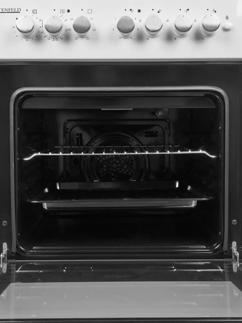 Комбинированная плита Stenfeld T631GEF-02 белый