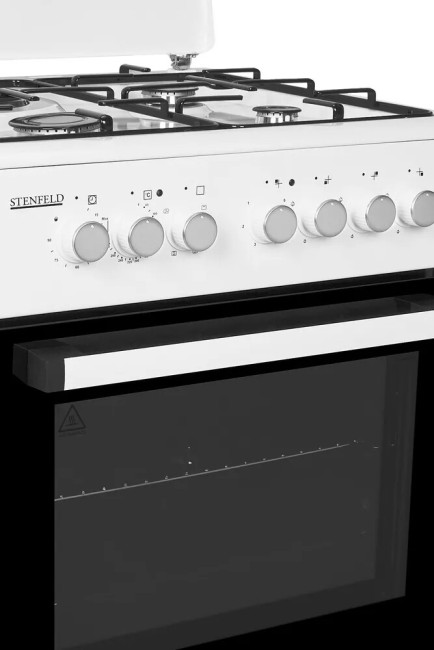 Комбинированная плита Stenfeld T631GEF-02 белый