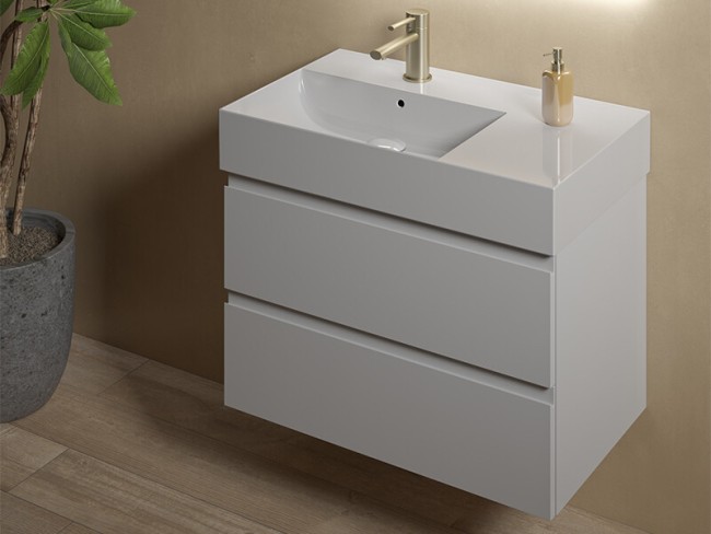 Раковина подвесная Hatria BAHIA (BHD800465011TS0) ,tksq