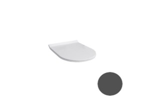 Сиденье для унитаза Hatria FUSION (00Y1V108) антрацит Сиденье для унитаза Hatria FUSION (00Y1V108) антрацит