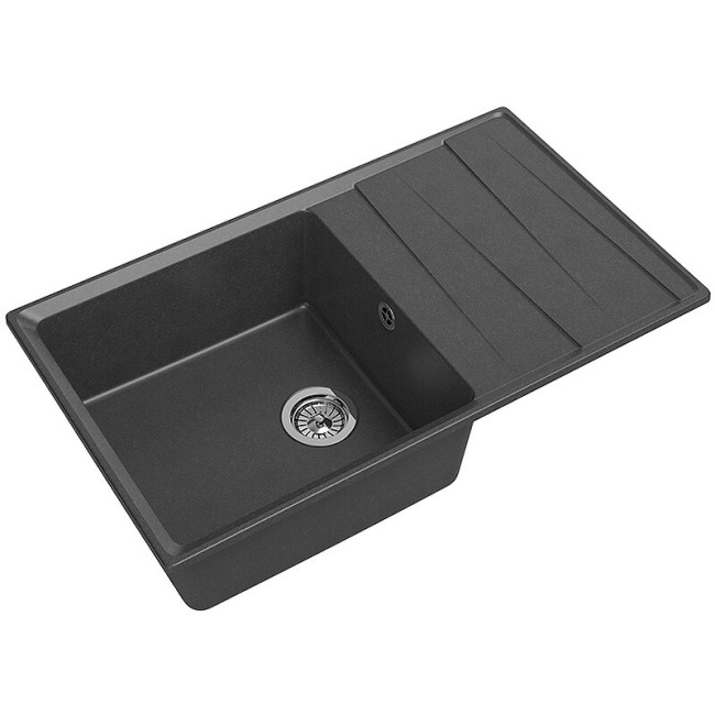 Кухонная мойка GranFest GF-LV-860L графит Кухонная мойка GranFest GF-LV-860L графит