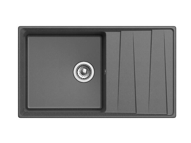 Кухонная мойка GranFest GF-LV-860L графит Кухонная мойка GranFest GF-LV-860L графит