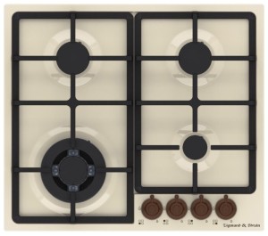 Встраиваемая газовая варочная панель Zigmund & Shtain GN 88.61 X Встраиваемая газовая варочная панель Zigmund & Shtain GN 88.61 X