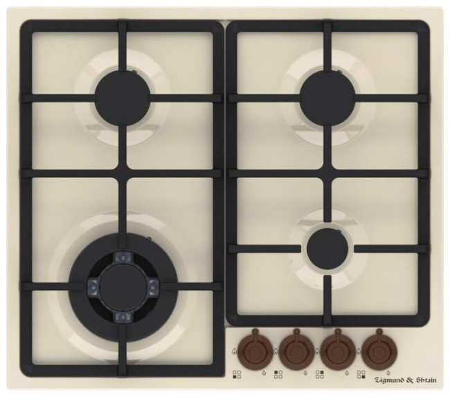 Встраиваемая газовая варочная панель Zigmund & Shtain GN 88.61 X