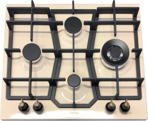 Встраиваемая газовая варочная панель Korting HG 631 CTRB Встраиваемая газовая варочная панель Korting HG 631 CTRB