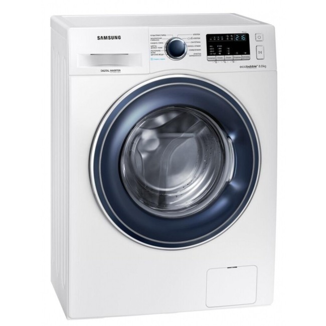 Стиральная машина Samsung WW80R42LHFWDLP белый