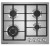 Встраиваемая газовая варочная панель Meferi MGH604IX Light Встраиваемая газовая варочная панель Meferi MGH604IX Light