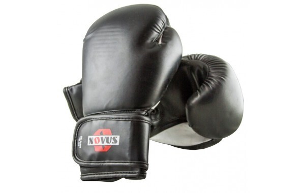 Перчатки боксерские Novus LTB-16301 10 oz L/XL черный Перчатки боксерские Novus LTB-16301 10 oz L/XL черный