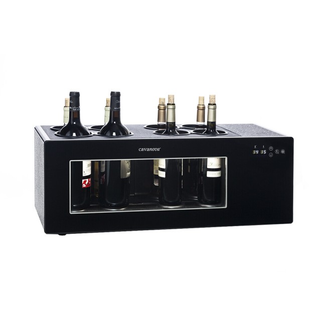 Винный шкаф Cavanova OW8CD черный