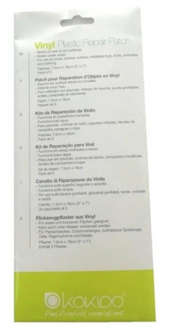 Заплатки для виниловых бассейнов Kokido K435PE (AQ12242)