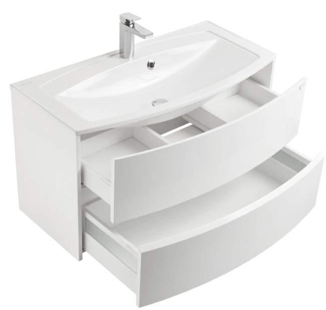 Тумба под раковину Aquaton Астера 95 (1A195301AS010) белый