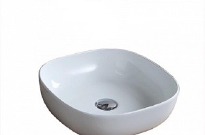 Раковина накладная Scarabeo GLAM (1806) White