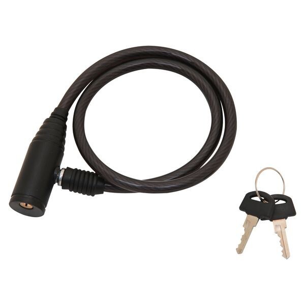 Трос-замок STG 8х65см трос с ключом (Х10423)