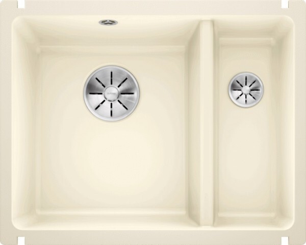 Кухонная мойка Blanco Subline 350/150-U глянцевый/магнолия (523742) Кухонная мойка Blanco Subline 350/150-U глянцевый/магнолия (523742)