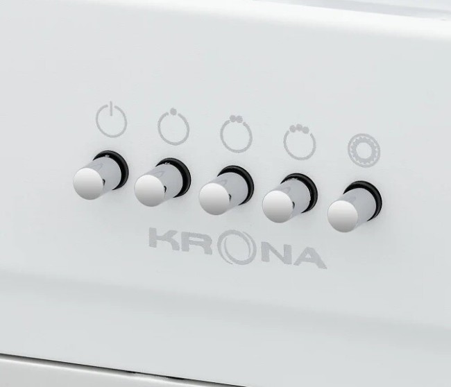 Встраиваемая вытяжка Krona Kate 600 White PB Встраиваемая вытяжка Krona Kate 600 White PB