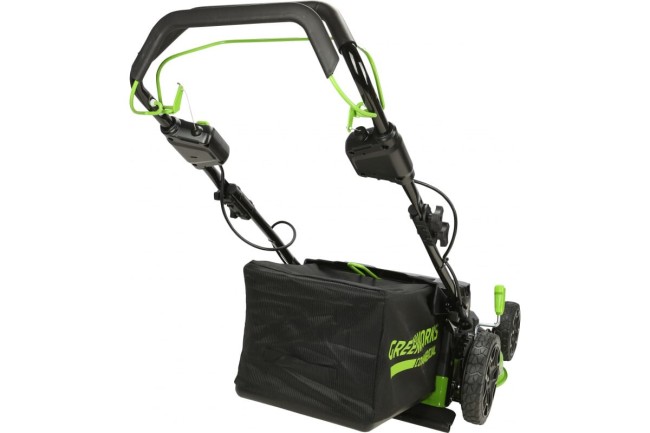 Газонокосилка аккумуляторная GreenWorks GC82LM61S Газонокосилка аккумуляторная GreenWorks GC82LM61S