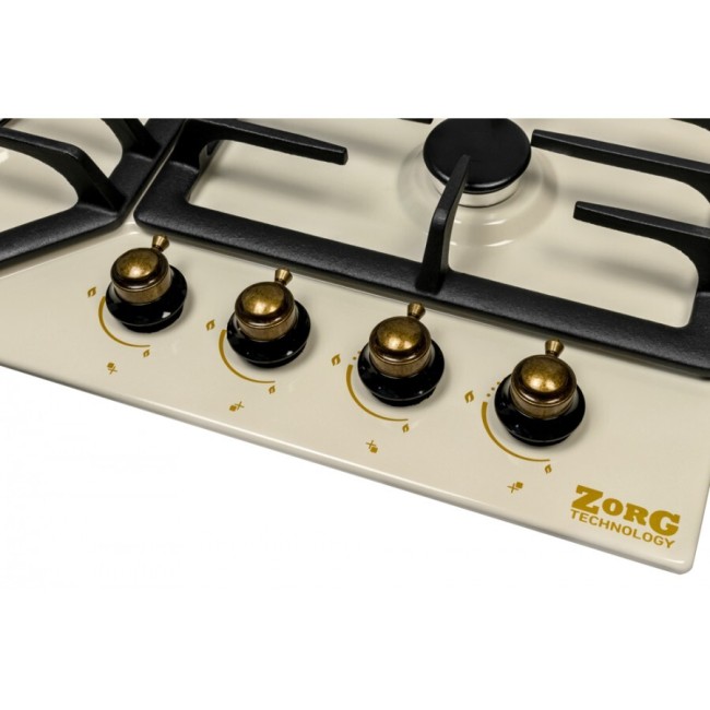 Встраиваемая газовая варочная панель ZorG BLC FDW RCR (EMY)