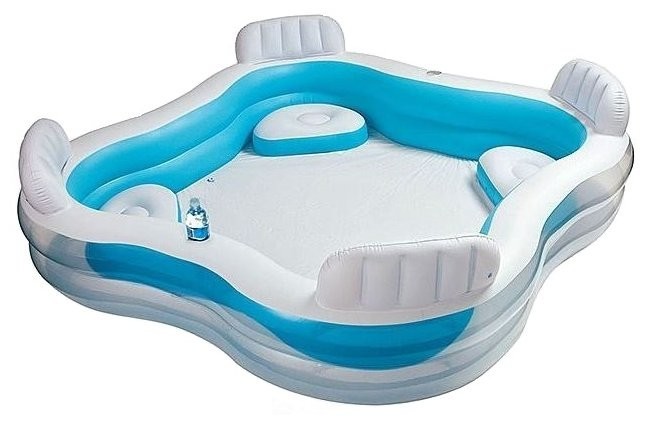 Надувной бассейн Intex Swim Center Family Lounge 56475