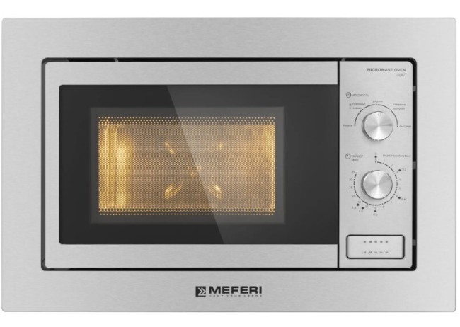 Встраиваемая микроволновая печь Meferi MMO6020IX Light Встраиваемая микроволновая печь Meferi MMO6020IX Light
