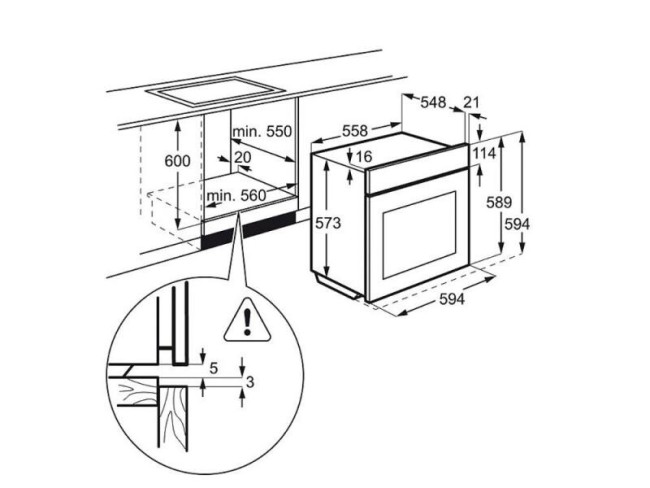 Встраиваемый газовый духовой шкаф Electrolux EOG 91102 AX Встраиваемый газовый духовой шкаф Electrolux EOG 91102 AX
