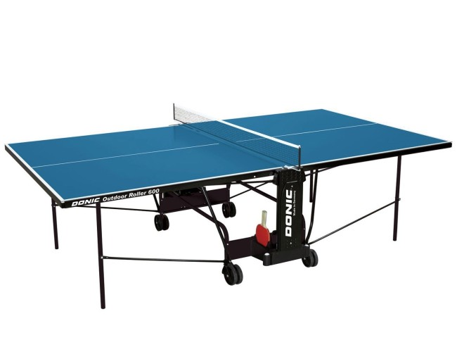 Стол теннисный Donic Outdoor Roller 600 синий Стол теннисный Donic Outdoor Roller 600 синий