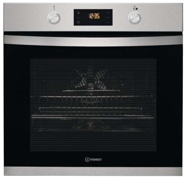 Встраиваемый электрический духовой шкаф Indesit IFW 3841 JH IX Встраиваемый электрический духовой шкаф Indesit IFW 3841 JH IX