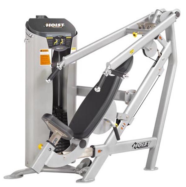 Жим от плеч Hoist HD-3300 серебряный/черный (CM-PL-BK)