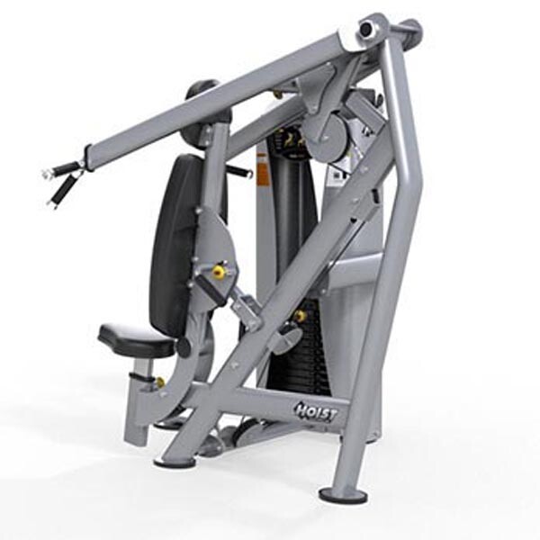 Жим от плеч Hoist HD-3300 серебряный/черный (CM-PL-BK)