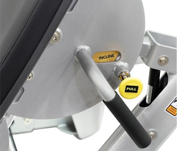 Жим от плеч Hoist HD-3300 серебряный/черный (CM-PL-BK)