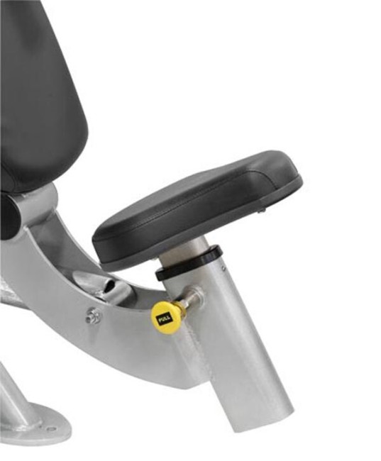 Жим от плеч Hoist HD-3300 серебряный/черный (CM-PL-BK)