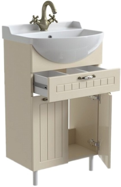 Тумба с раковиной Iddis Kantri (KAN50W3i95K) бежевый Тумба с раковиной Iddis Kantri (KAN50W3i95K) бежевый