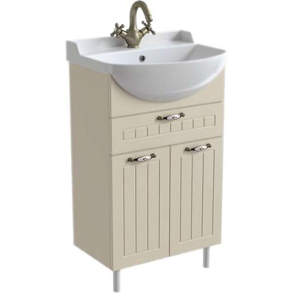 Тумба с раковиной Iddis Kantri (KAN50W3i95K) бежевый Тумба с раковиной Iddis Kantri (KAN50W3i95K) бежевый