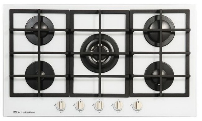 Встраиваемая газовая варочная панель Electronicsdeluxe GG51130245F TC-002 белый Встраиваемая газовая варочная панель Electronicsdeluxe GG51130245F TC-002 белый